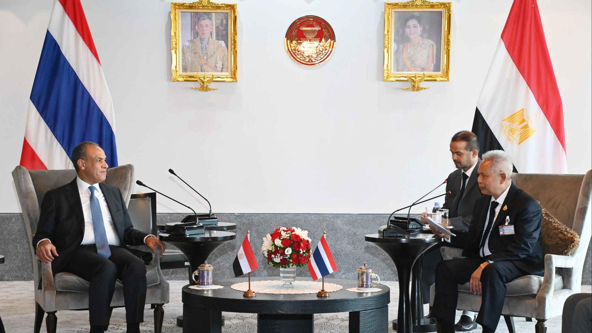 ประธานรัฐสภา ให้การรับรองรัฐมนตรีว่าการกระทรวงการต่างประเทศอียิปต์ หารือส่งเสริมความร่วมมือด้านเศรษฐกิจ-ลงทุน-การศึกษา